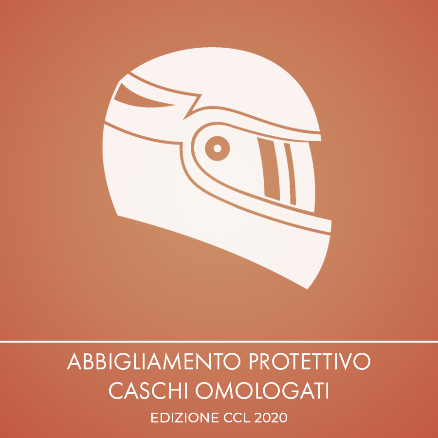 Dichiarazione abbigliamento protettivo e caschi omologati