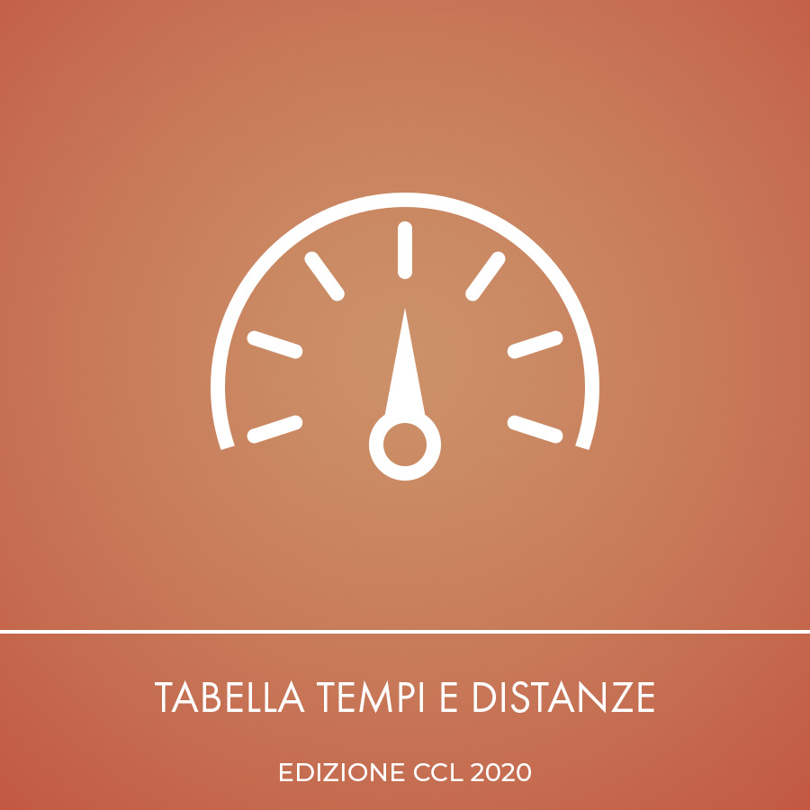 Tabella Tempi e Distanze 2020