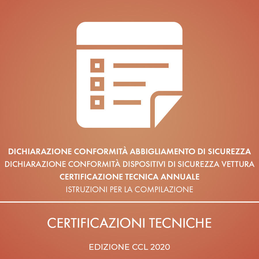 Certificazioni Tecniche 2020